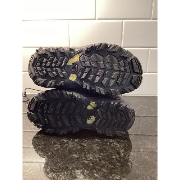 the North face Alpenglow snow winter boots US size 2 kids unisex waterproof Blk - Picture 8 of 8